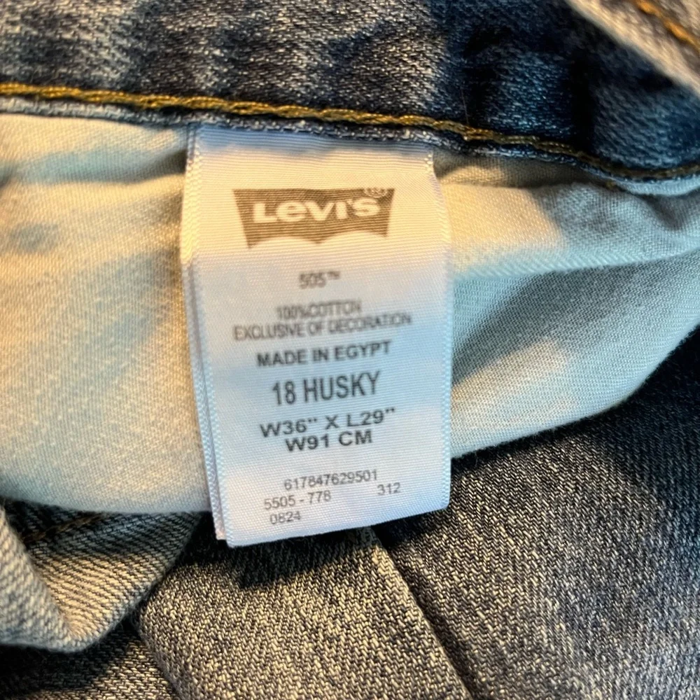 Levi's 505 straight leg Jeans